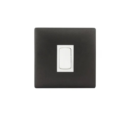 Mylinc 6 A One Way SP Switch - Polycarbonate, 6 Amp, 230 Volt, Black | Insulation Resistance 100 MÎ© min, -40 to 130Â°C Operating Temperature