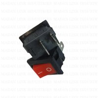 ROCKER SWITCH MINI RED 2 PIN LONG LEG