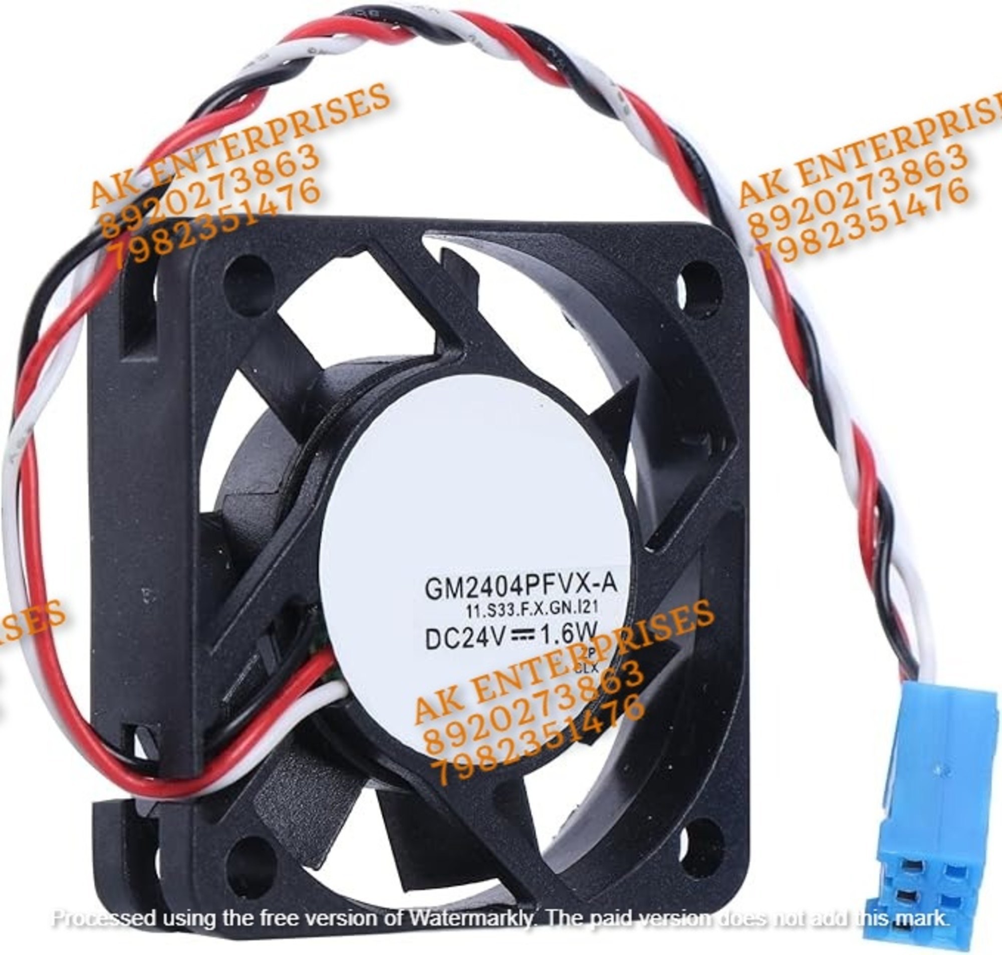 Sunon Gm2404pfvx-a Axial Fan 24v-1.6w Dc Brushless Air Cooling Fan 3000 Rpm 40 * 40 * 10 3-wire Brand: Eshmeet