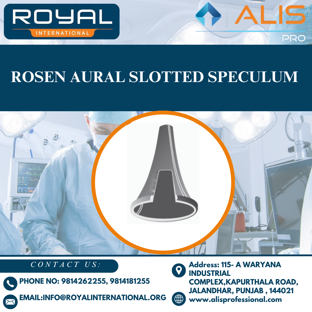 Rosen Aural Slotted Speculum