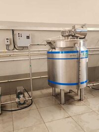Aloe Vera Pasteurizer - Stainless Steel | Automated Temperature Control, Cip System, Efficient High Throughput, Microbial Safety Assurance