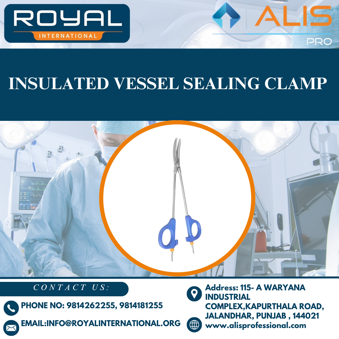 Insulated Vessel Sealing Clamp - Operating Type: Manual