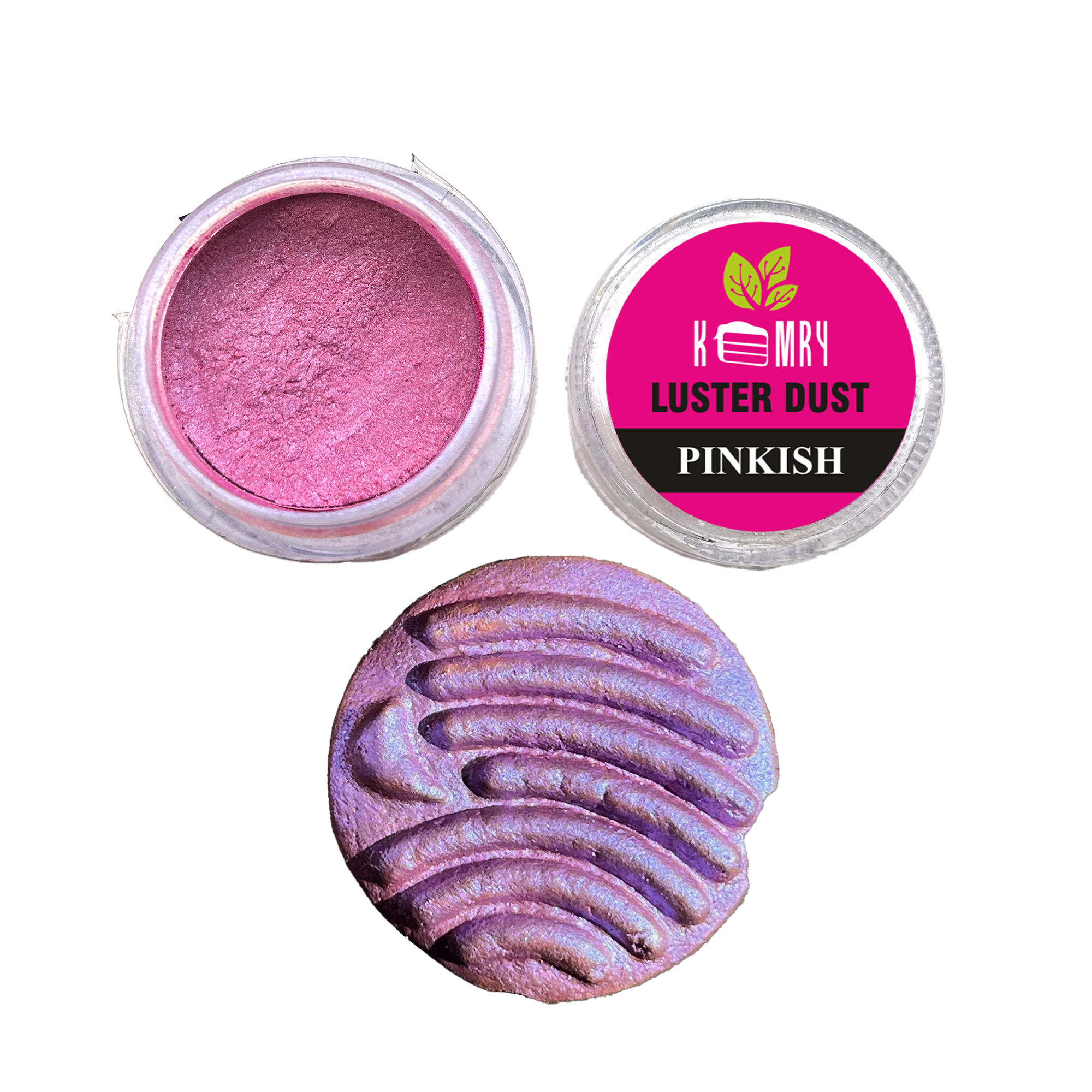 Pink Luster Dust for Confectionary