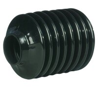 Expansion Bellows - Flexible Type, 3mm Thickness | Black, Ageing Resistant, Oil Proof, Waterproof, Wear Resistant, Smooth Surface, Weather Proof