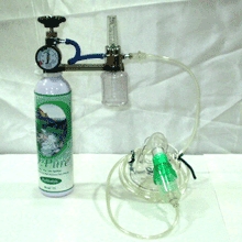 पोर्टेबल ऑक्सीजन सिलेंडर