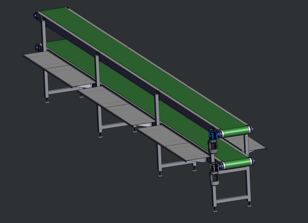Double Decker Belt Conveyor