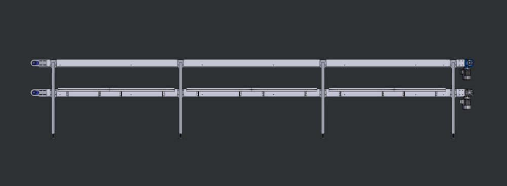 Double Decker Belt Conveyor