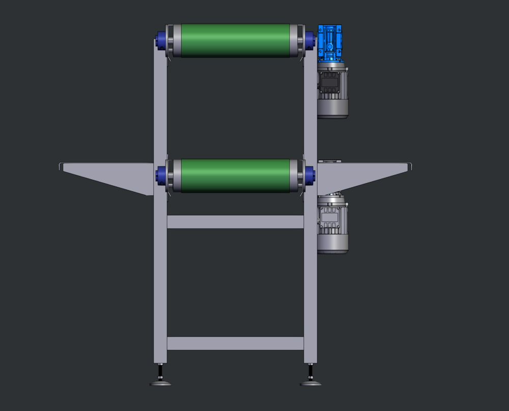 DOUBLE DECKER BELT CONVEYOR