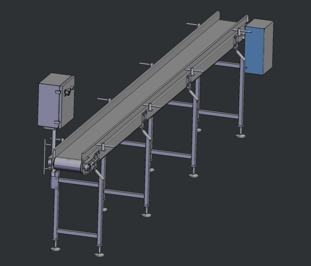 PVC-PU BELT CONVEYOR