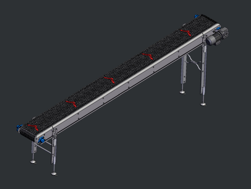 PVC-PU BELT CONVEYOR