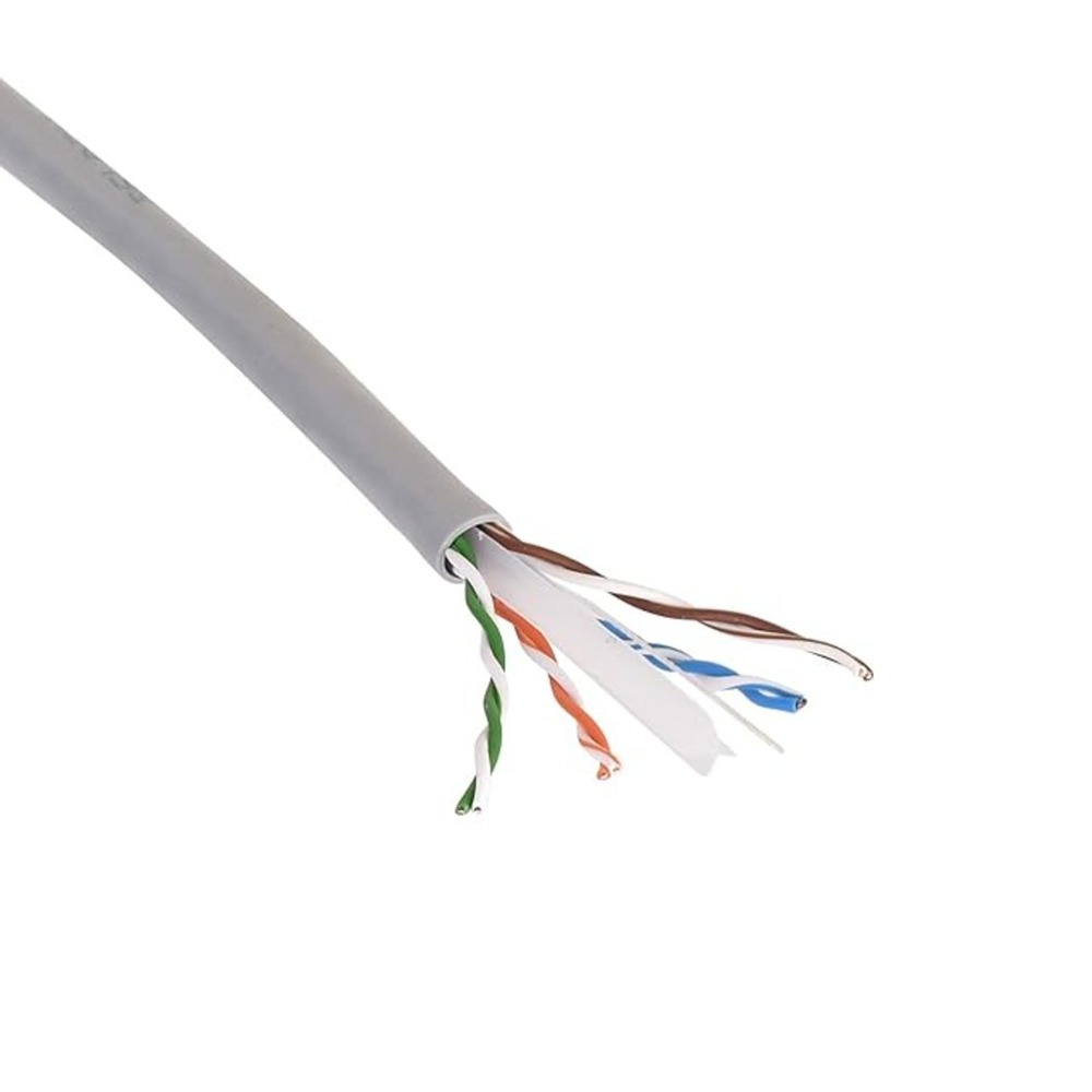 Cat 6 Copper Cable 90 Meter Cctv - Color: White