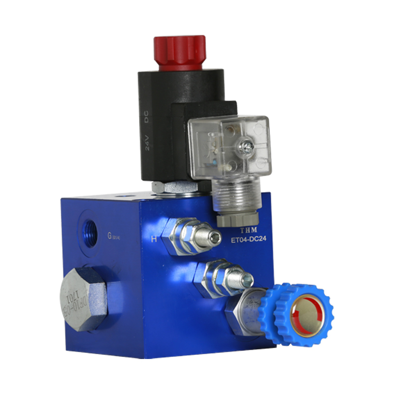 Hydraulic Lift Valve - Color: Blue & Black