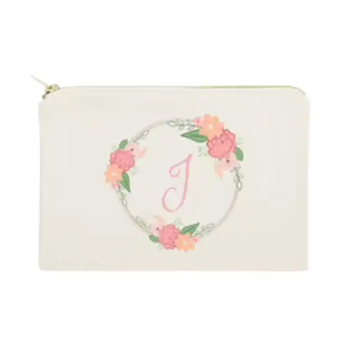 Canvas Makeup Bag