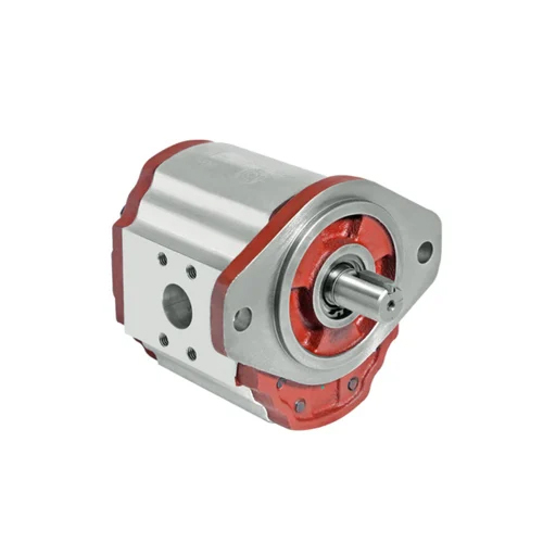 Forklift Hydraulic Gear Pump - Color: Silver & Red