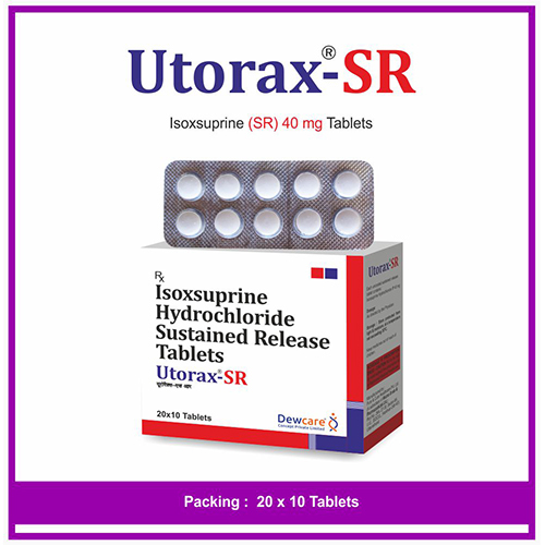 Utorax-Sr Tablets - Storage Instructions: Cool & Dry Place