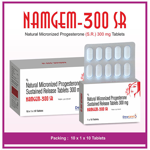 Namgem-300 Tablets - Storage Instructions: Cool & Dry Place