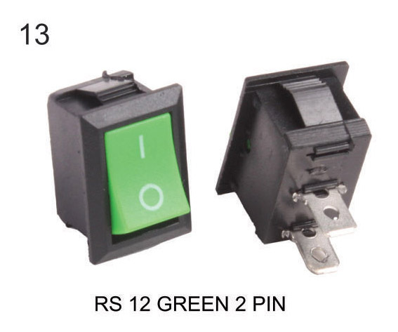 RS 12 GREEN 2PIN