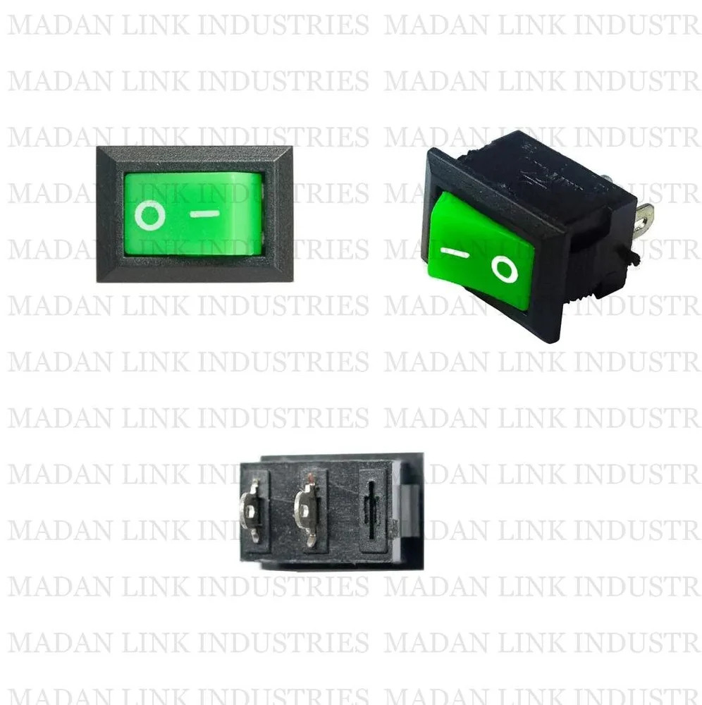 ROCKER SWITCH KCD 6A 250V