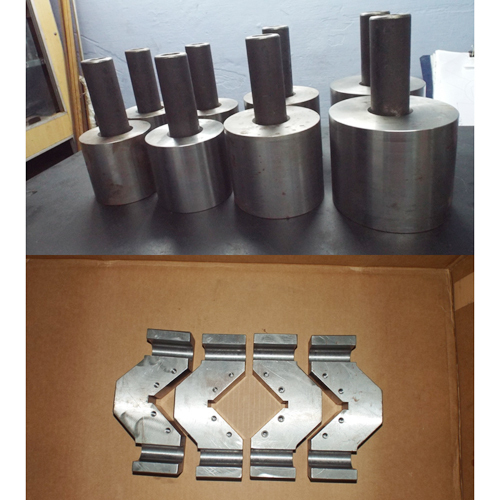Stem Holding Fixture And Retraction Pipe - Color: Silver