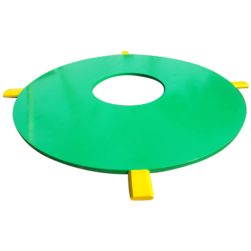 Pine Apple Core Plate - Color: Green