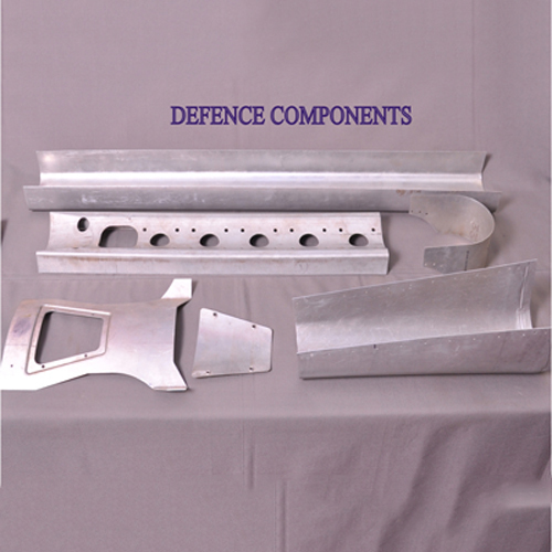 Industrial Defence Components - Color: Silver