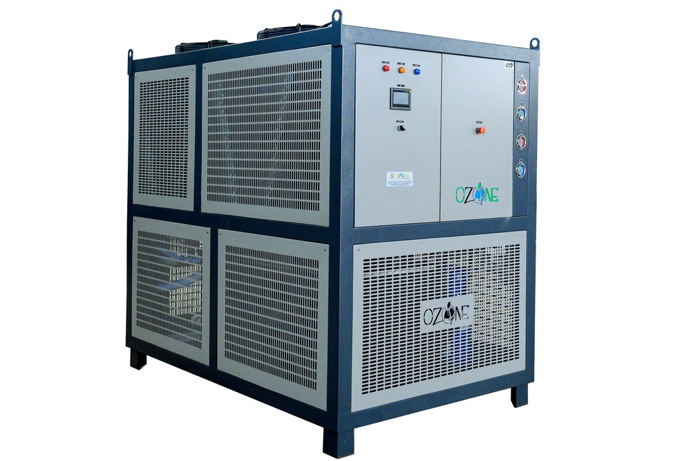 Industrial Air Cooled Scroll Chiller - Color: Simence Grey