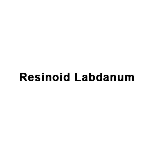 Resinoid Labdanum - Application: Industrial