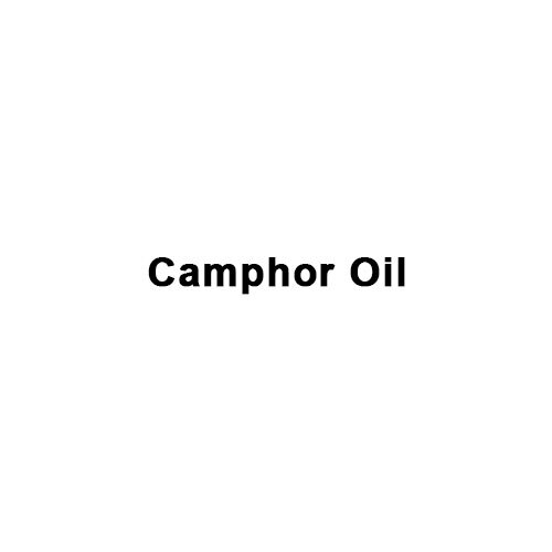 Camphor Oil - Application: Industrial