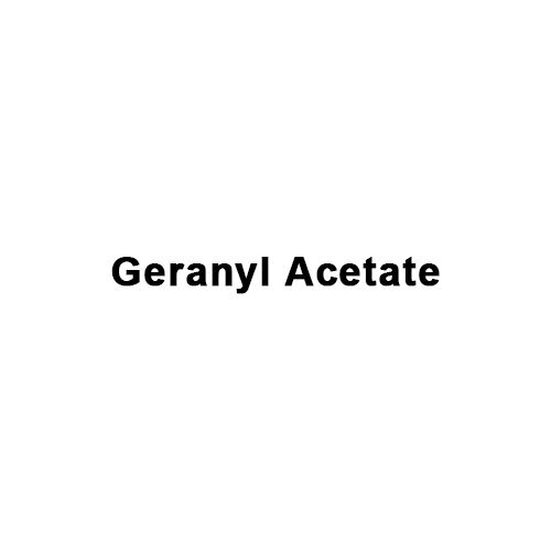 Geranyl Acetate - Application: Industrial