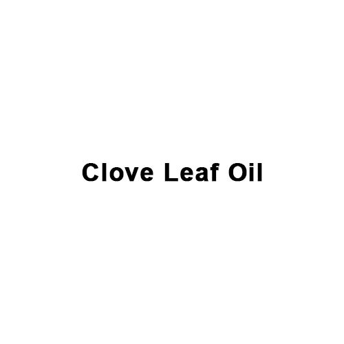 Clove Leaf Oil - Age Group: Adults