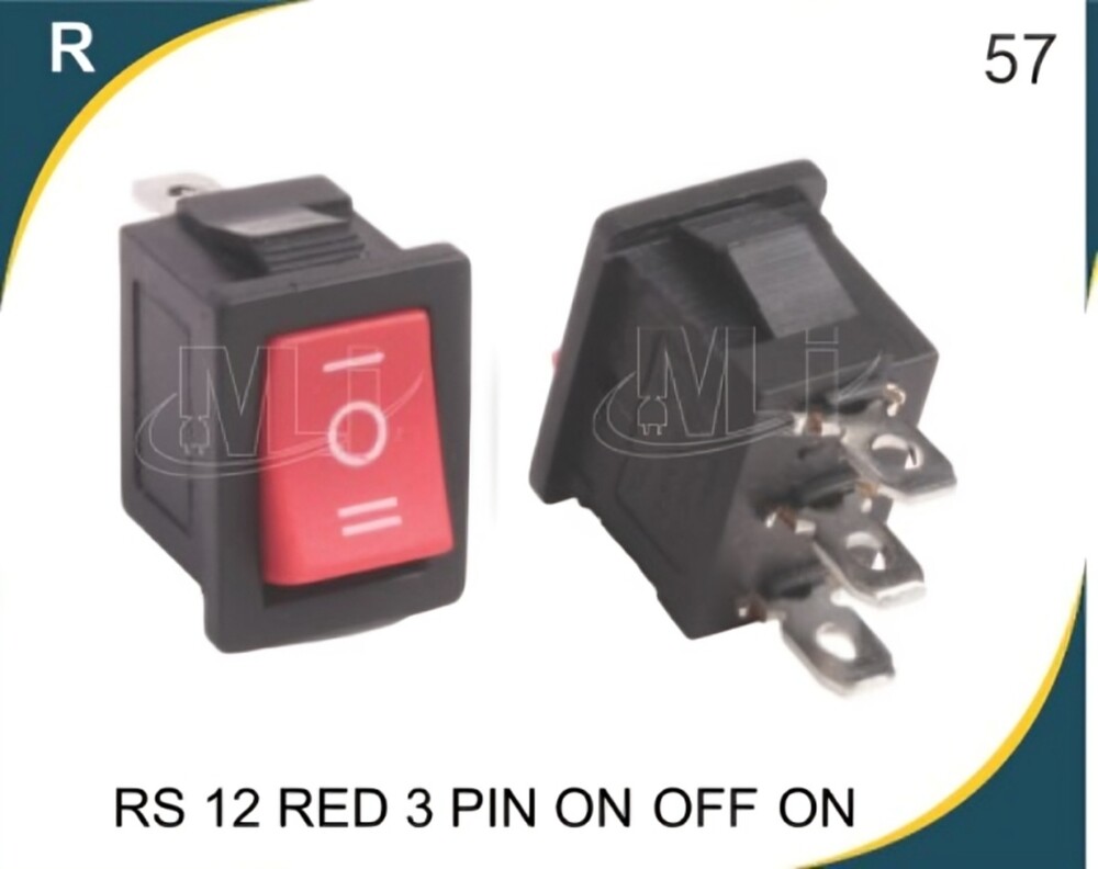 Rocker Switch on off on