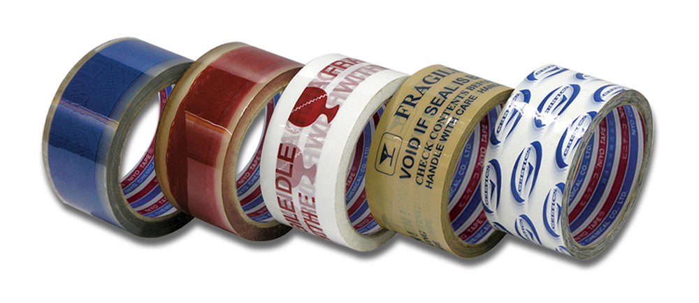 Printed Bopp Tape - Color: Transperent