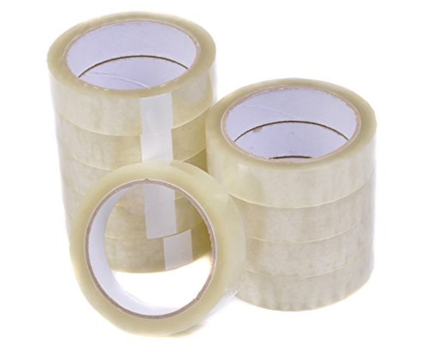 Printed Bopp Tape - Color: Transperent