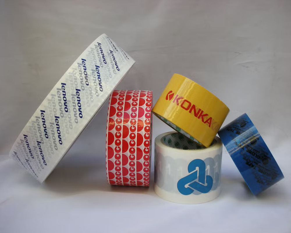 Printed Bopp Tape - Color: Transperent