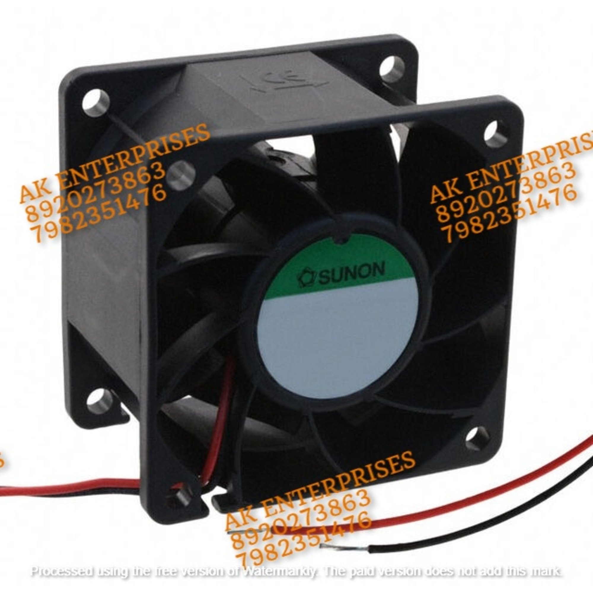  SUNON PMD2406PMB1-A Axial Fan 24V-10.3W DC Brushless Air Cooling Fan 8000 RPM 60 * 60 * 38mm 2-Wire