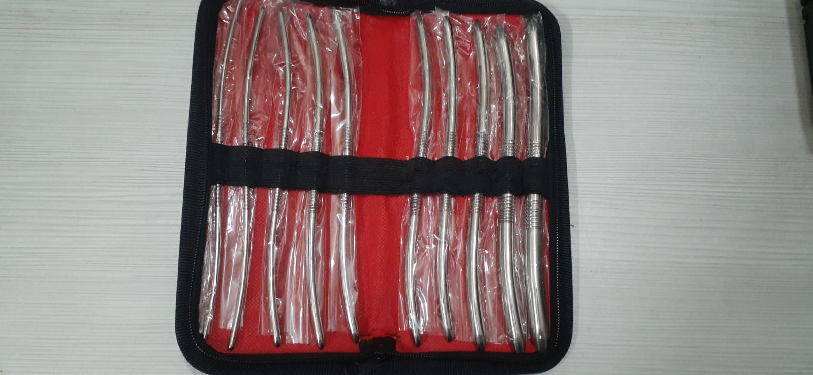 Stainless Steel Hegar Set Uterine Dilator Dilators 10