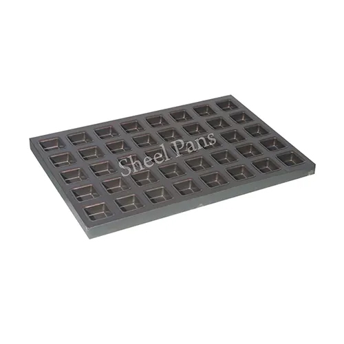 Cake Baking Mould Tray - Heat-conductive Material, Customizable Size For Perfect Cakes And Brownies | Manual-grade Baking With Warranty
