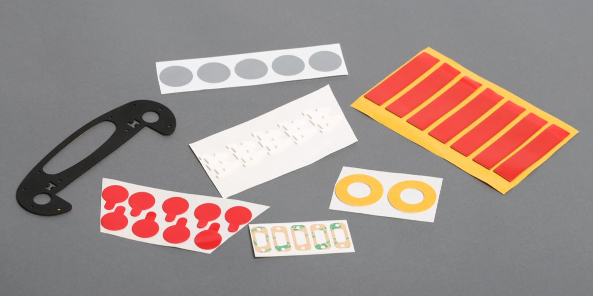Die Cut Double Sided Tapes - 5 Millimeter Thickness | Specialized Hotmelt, Rubber, Acrylic & Silicone Adhesive For Industrial Bonding