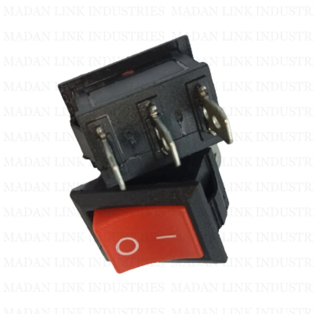 RS 12 RED 3PIN ON-OFF