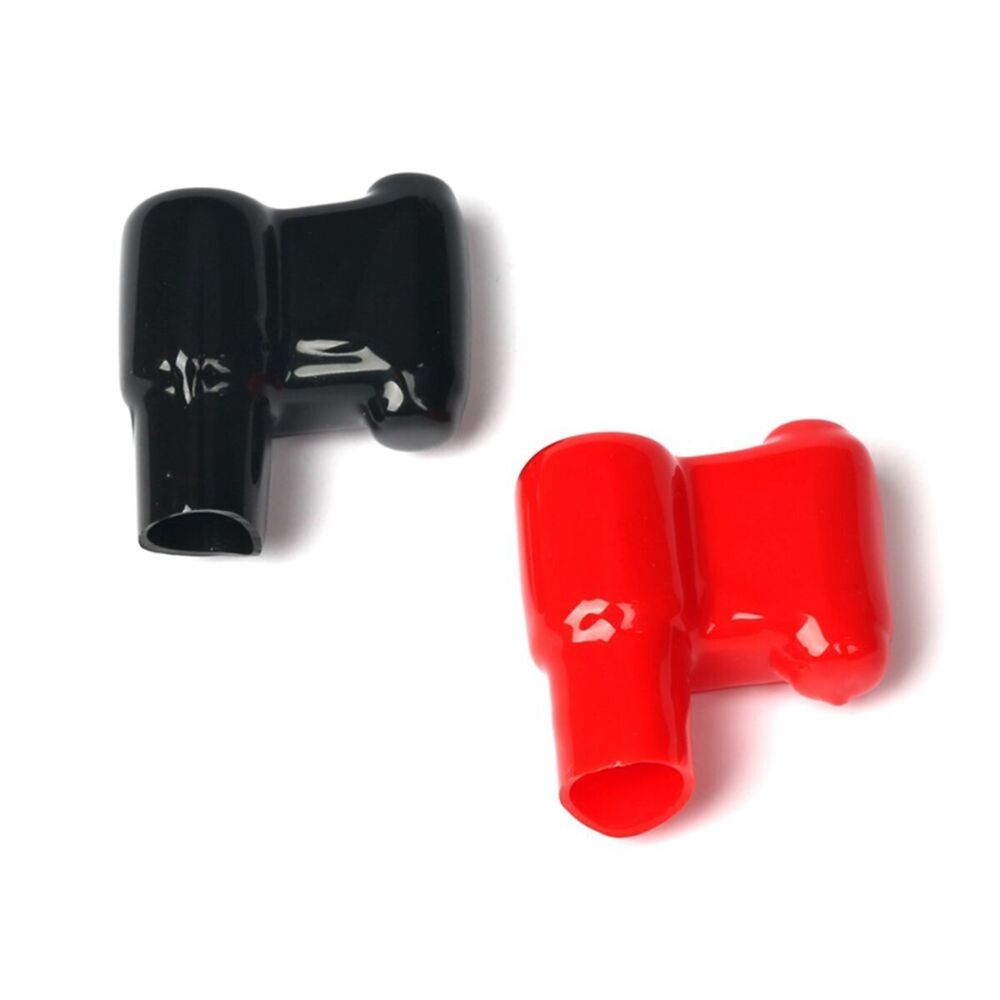 Battery Terminal Caps - Durable Pvc Material , Universal Fit For Standard Battery Posts