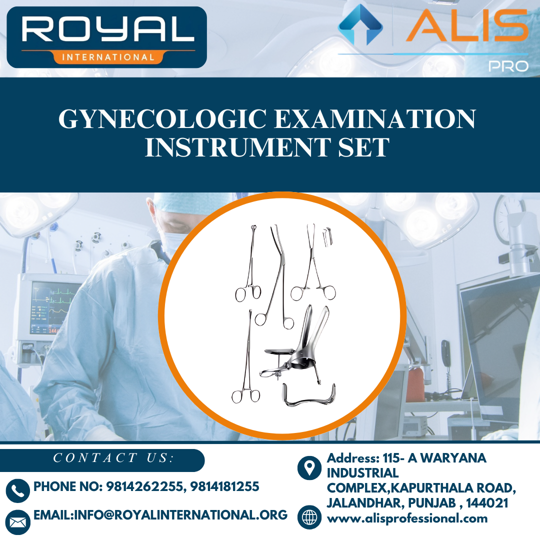 Gynecologic Examination Instrument Set