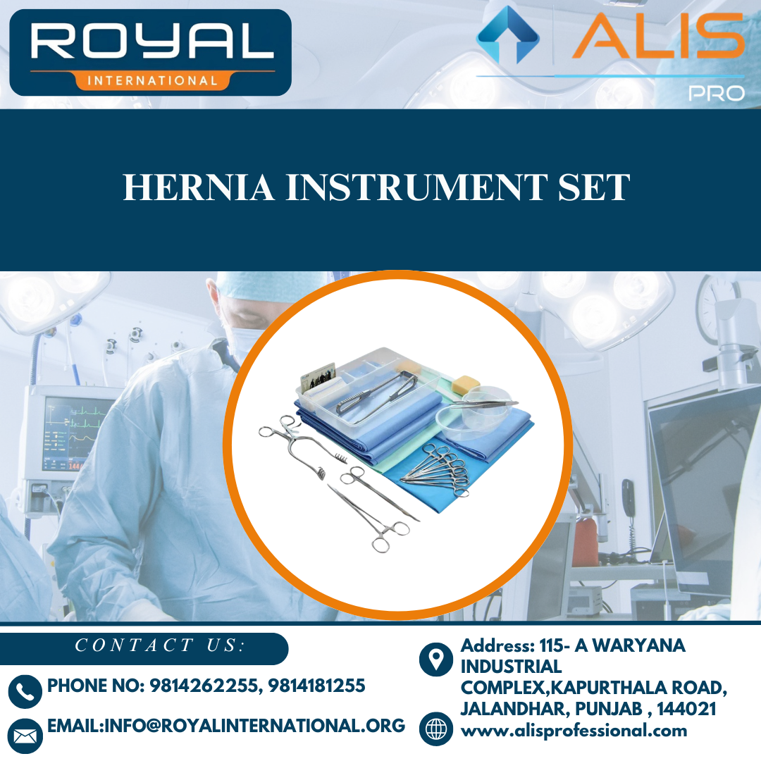 Hernia instrument set