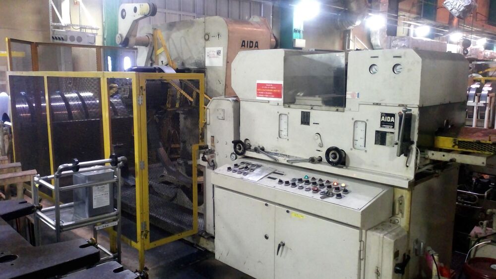 1520 Aida 'H' Frame Double Crank Blanking Press Line