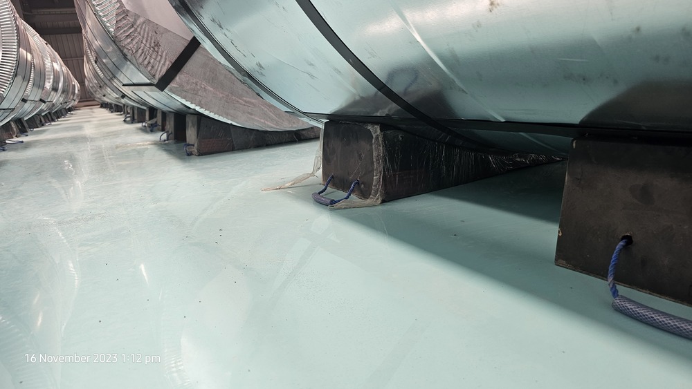 Steel Coil Warehousing Rubber Saddles