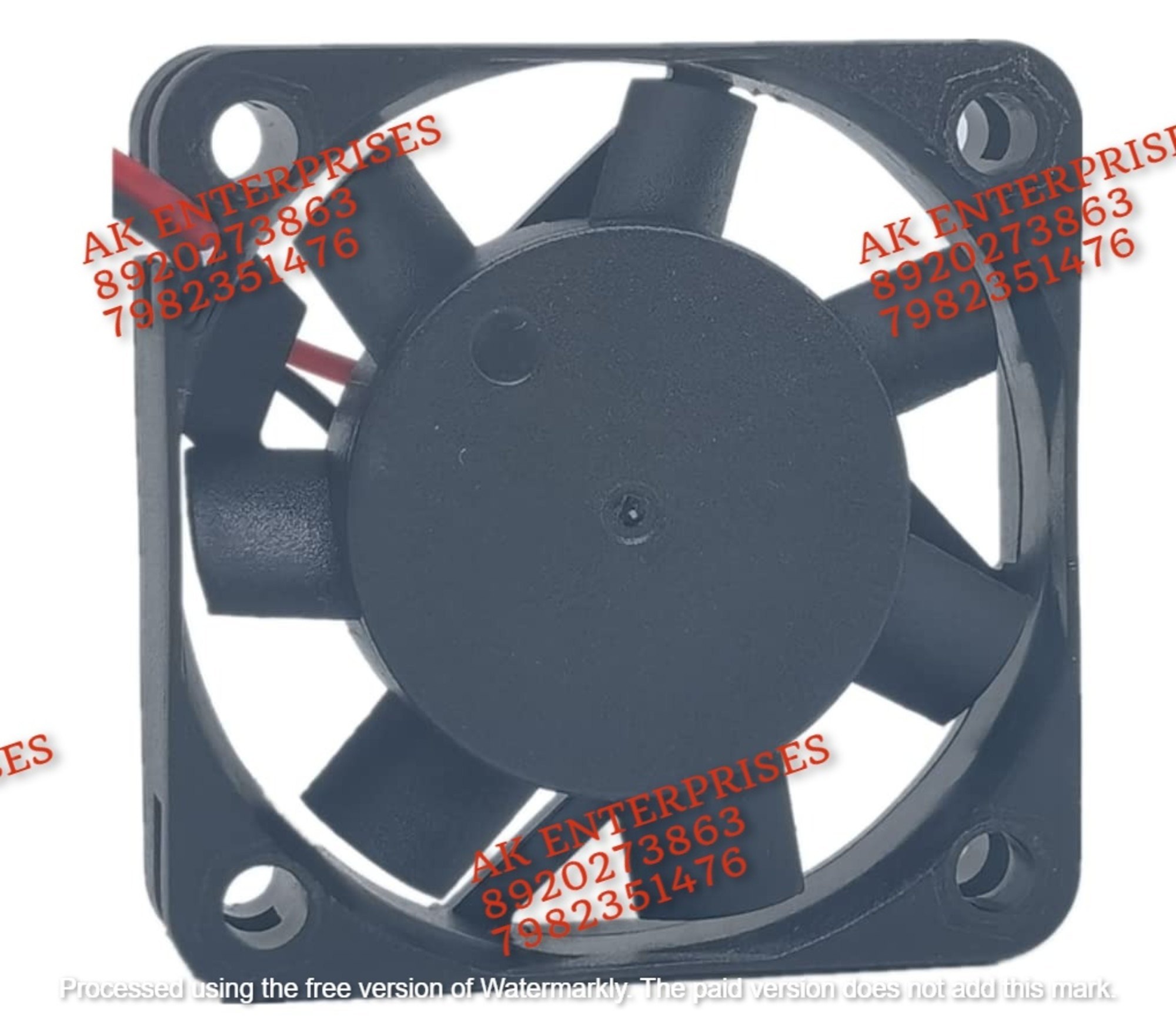 SUNON KDE2404PFV2 Axial Fan 24V-1.4W DC Brushless Air Cooling Fan 3000 RPM 40 * 40 * 10mm 2-Wire