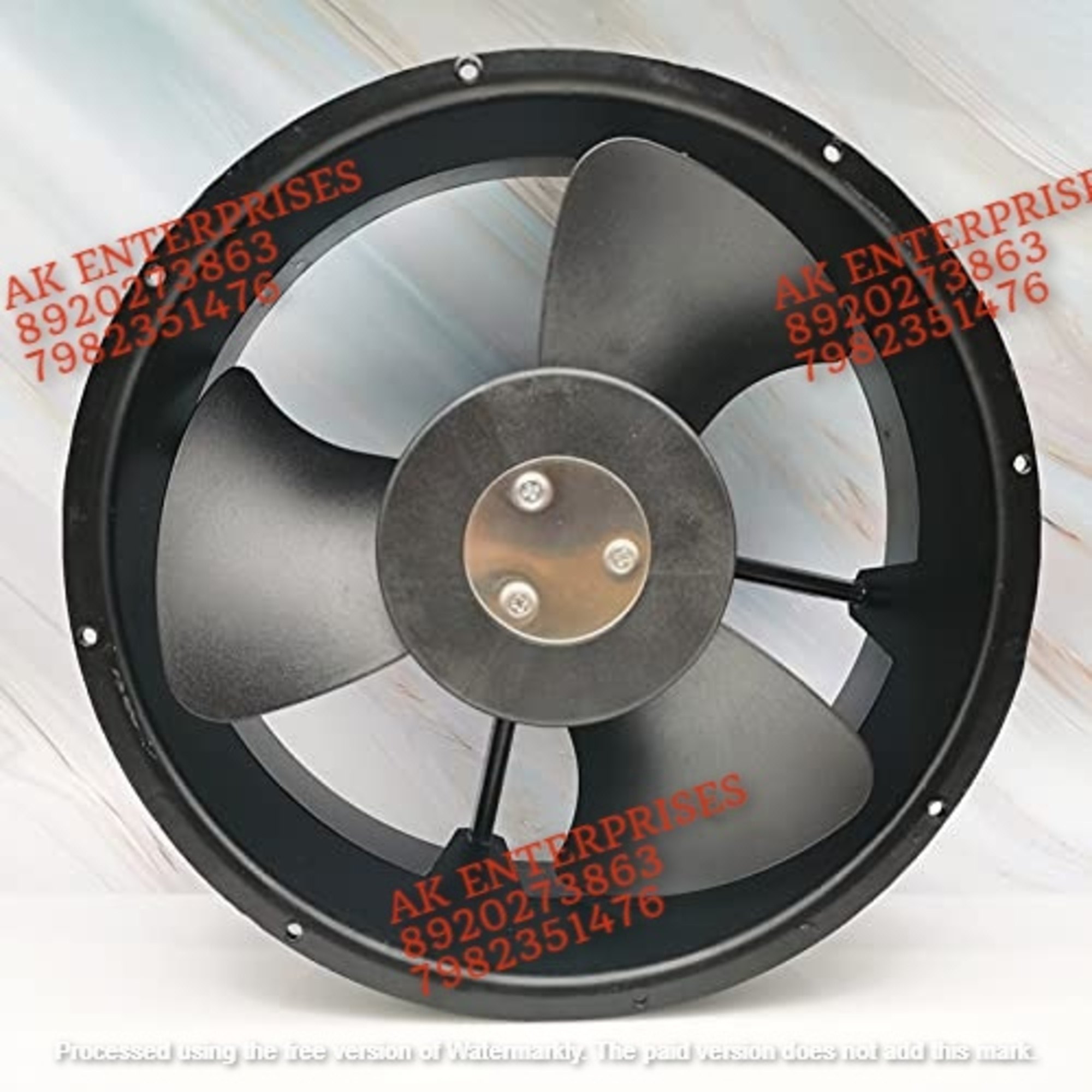 SUNON A1259-HBT Axial Fan 115V~50/60Hz 0.60/0.65A DC Brushless Air Cooling Fan 1900 RPM 254 * 254 * 89mm 2-Wire (Metal)