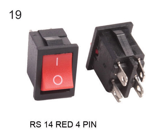 RS 14 RED 4 PIN