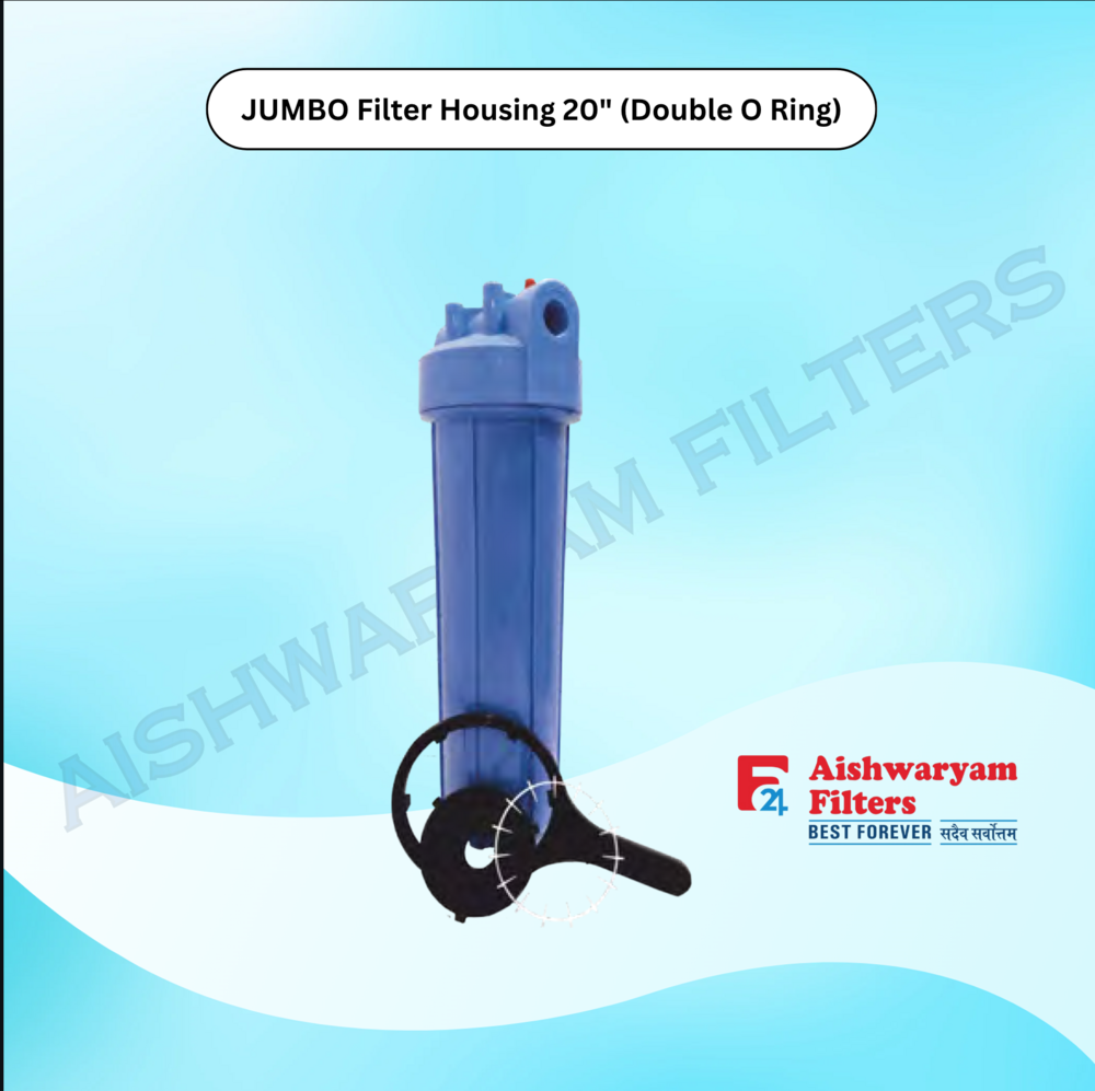 JUMBO फ़िल्टर हाउसिंग 20" (डबल ओ रिंग)
