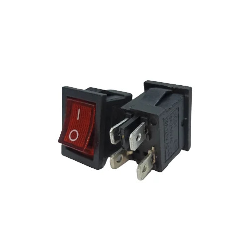  Rocker switch red light 4 pin  