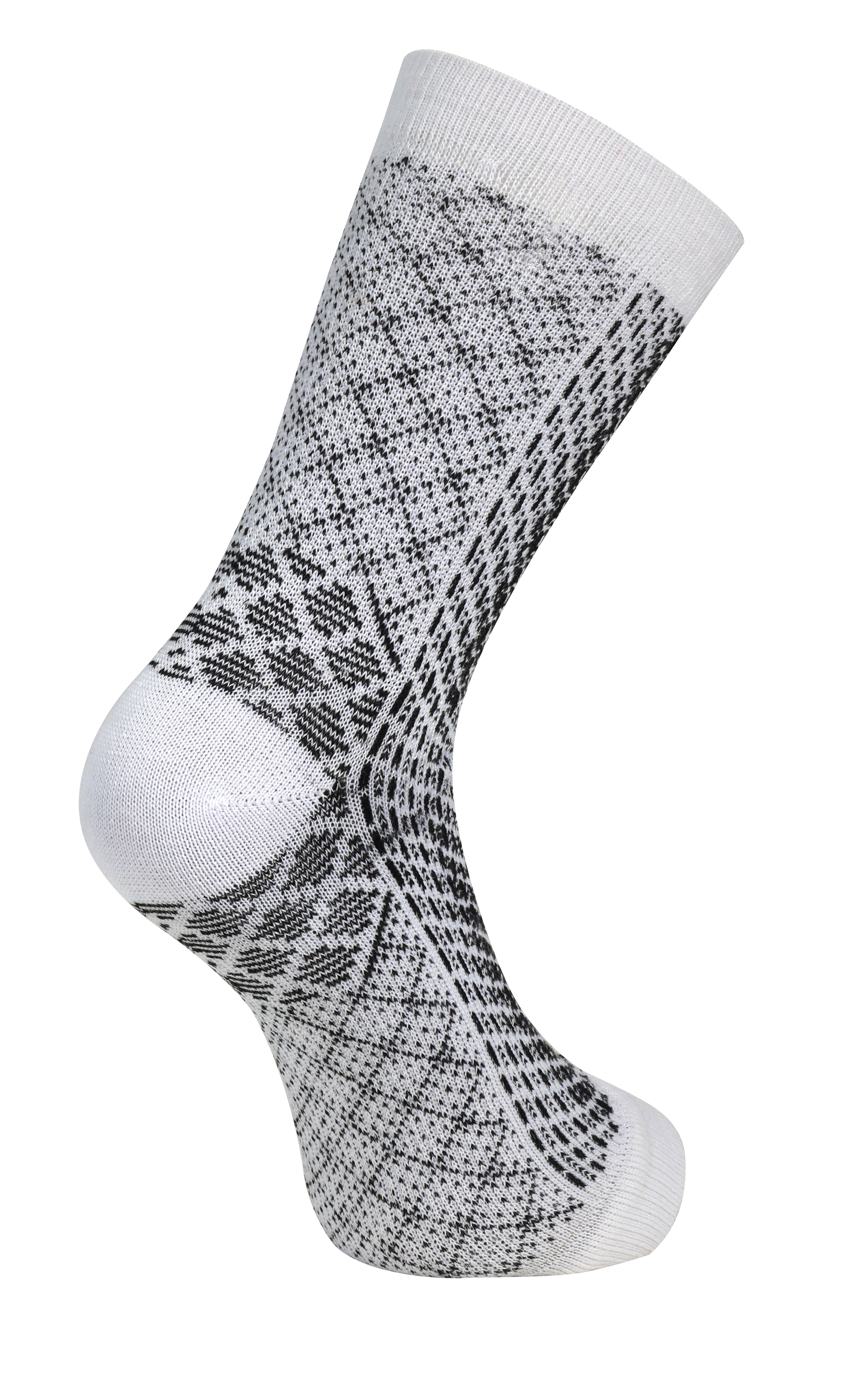 Anklet Ankle Support Compression Arthritic Pain, Ankle Protection Guard - Cotton Blend, Adult Size, Black, Striped Design | Soft, Breathable, Non-binding, Seamless, Cushioned Support